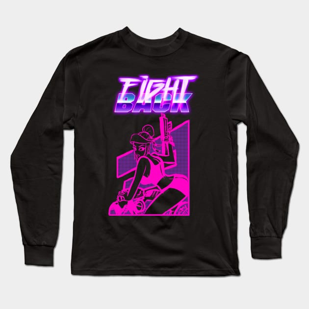 Fight Back Long Sleeve T-Shirt by teh_andeh